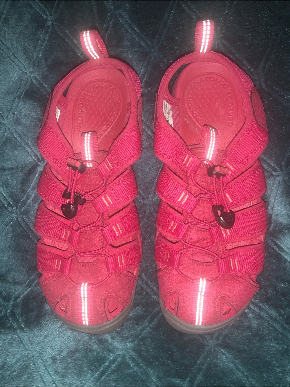 Nwot Keen Clearwater CNX Water Sandals Women's 6.5 Red Sport Hike Trail 37 EU